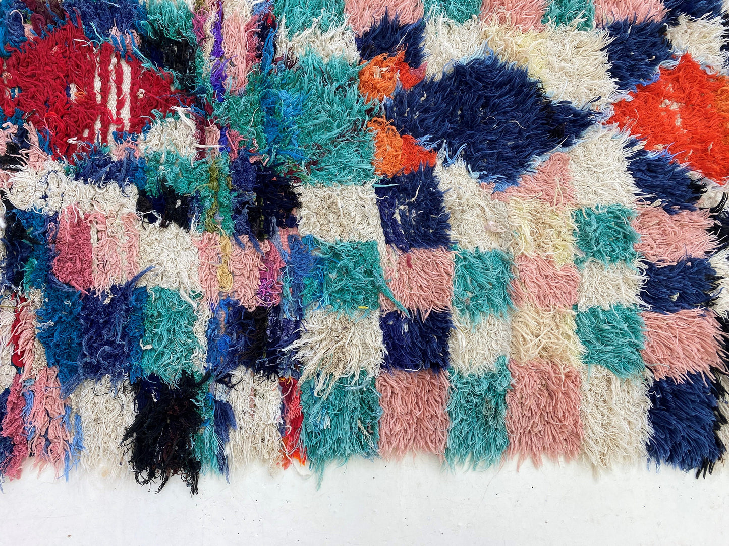Moroccan Berber Rug, 3x6 FT, Geometric Area Rug§