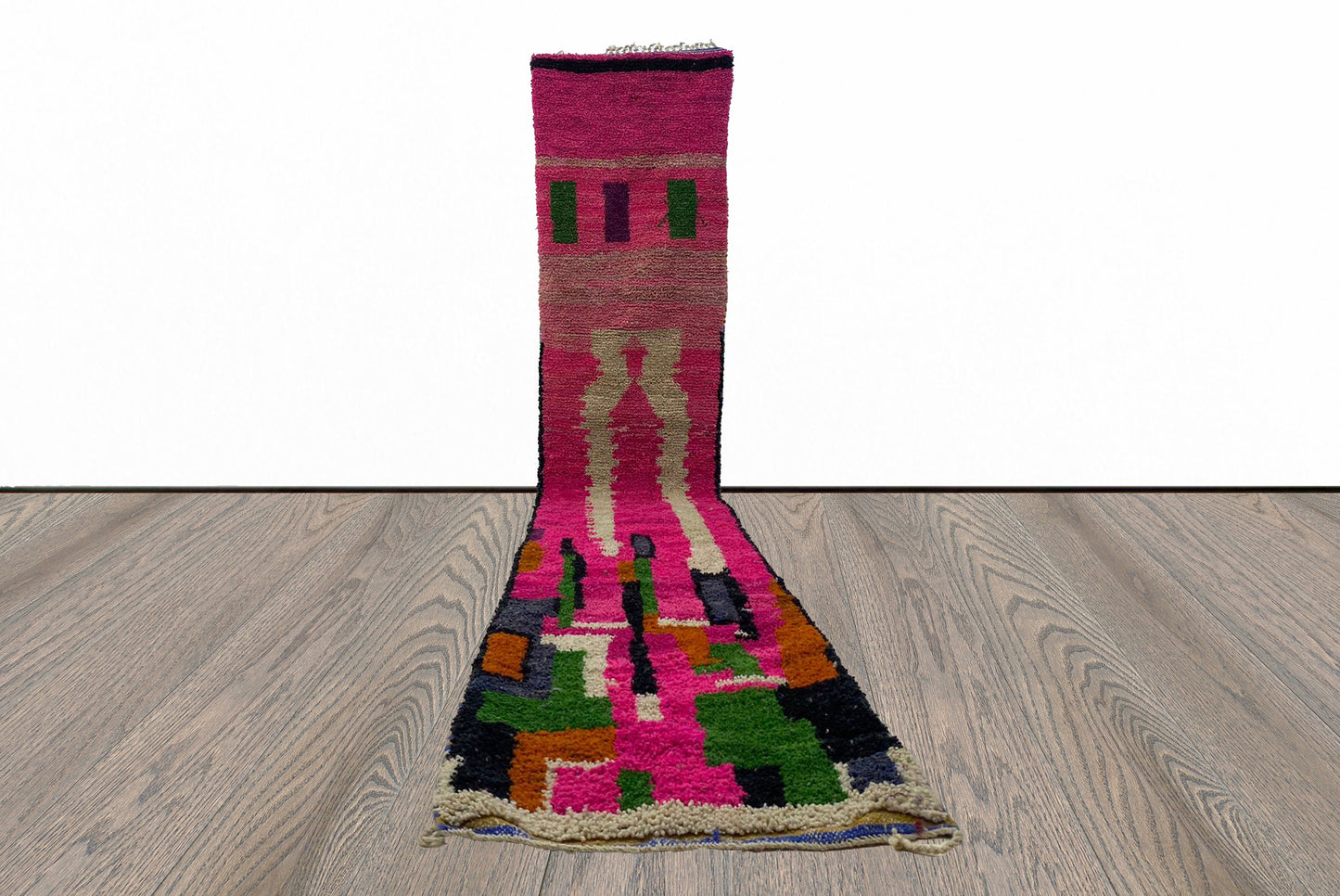 Runner rug, Moroccan Custom Handmade Berber Runner Carpet, Flooring rugs for Home decor.