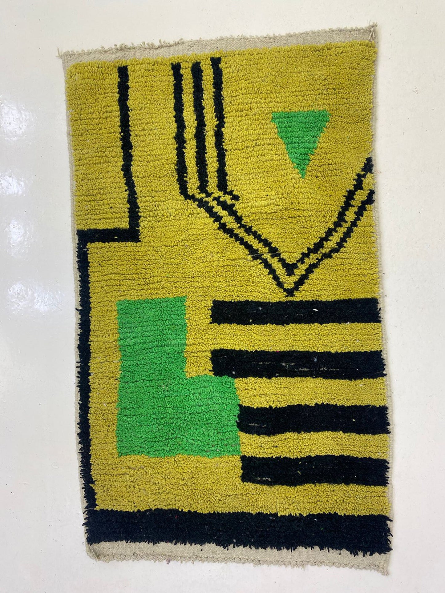 Personalized Moroccan Berber Colorful Rug, Unique Handcrafted Rug.