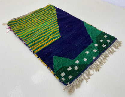 Handcrafted Moroccan Area Rug, Home Decorating Berber Rug.