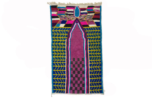 Handwoven Moroccan Beauty, Berber Rug for Your Living Space.