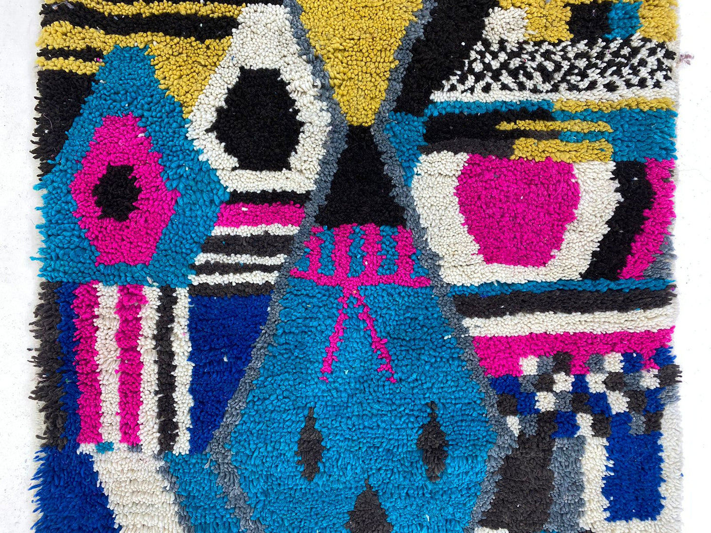 Handmade Wool Moroccan Rug, Custom Berber Area Rug.