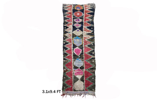 Vintage Moroccan Berber Runner Rug Unique Home Area Rug