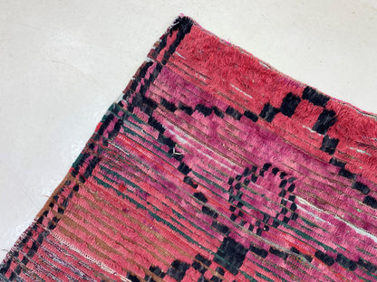 Berber Moroccan Runner 4x10, Beautiful Wool Long Runner Rug