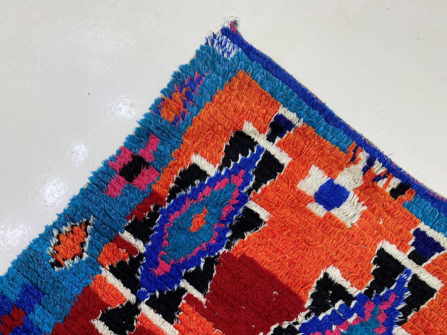 Moroccan Runner Rug 3x7, Vintage Home Decor Runner Rug.