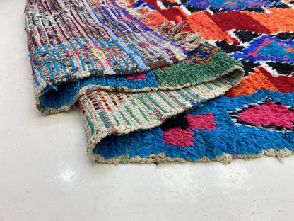 Moroccan Runner Rug 3x7, Vintage Home Decor Runner Rug.