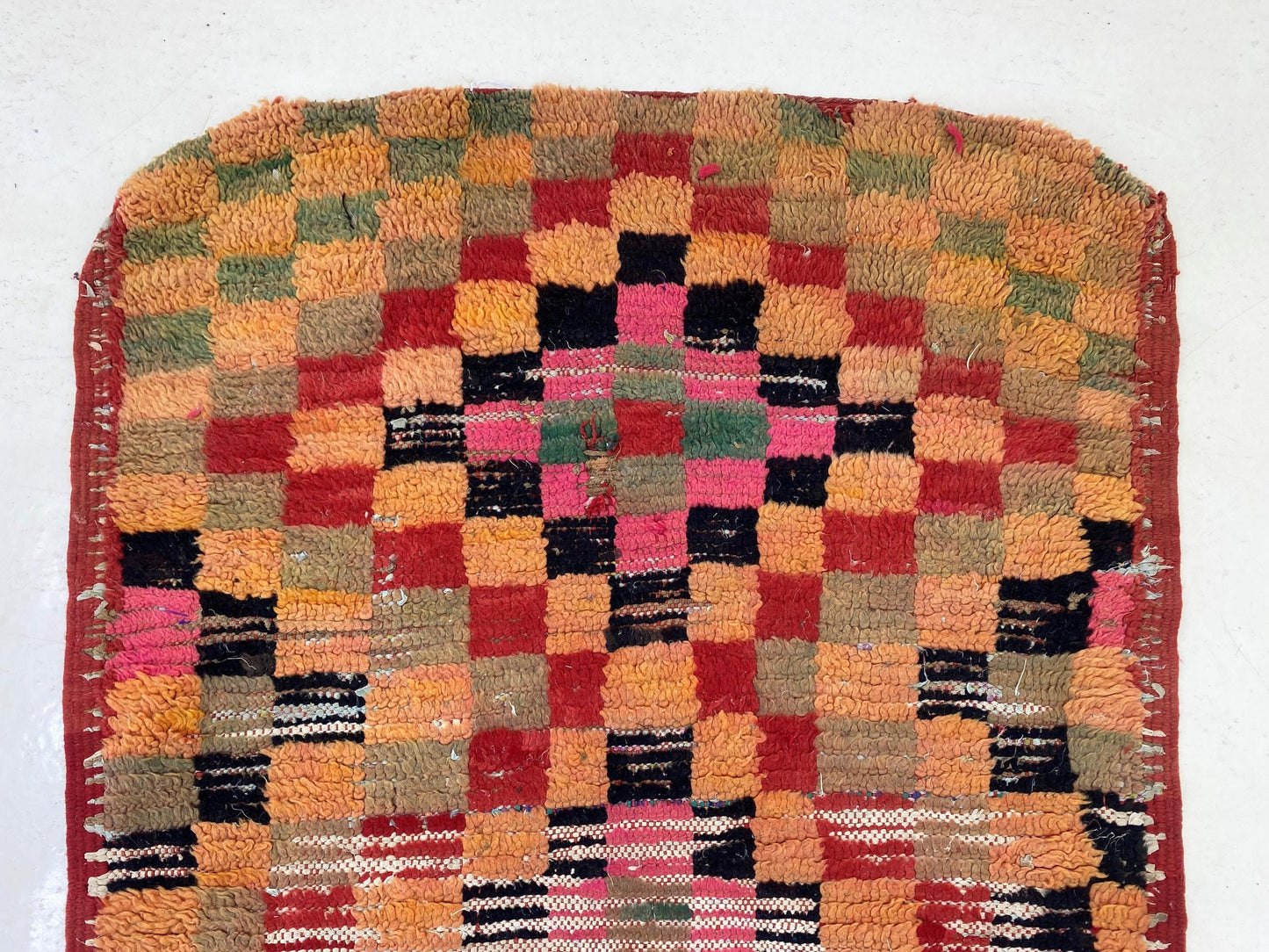 Unique Vintage Moroccan Runner Rug –  3x9 FT – Ideal for Creating Cozy Space.