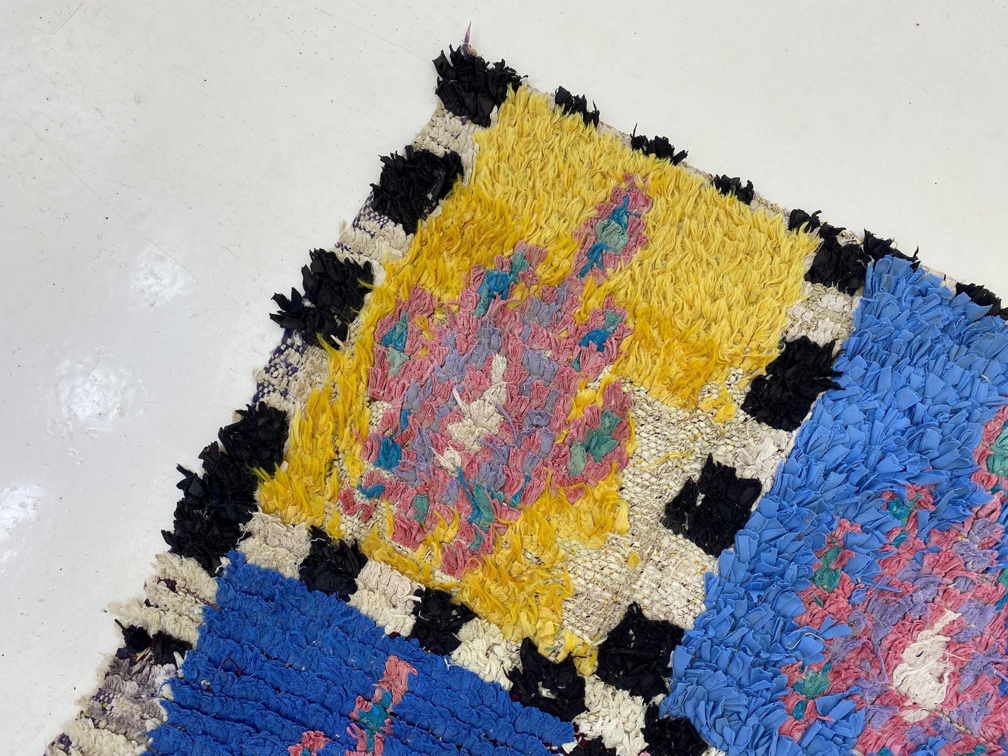Narrow 2x7 Runner: Moroccan Vintage Rug Runner.
