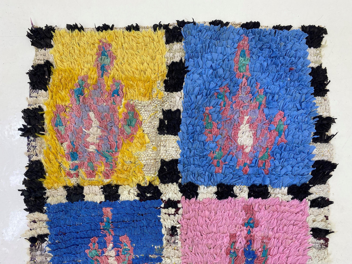 Narrow 2x7 Runner: Moroccan Vintage Rug Runner.